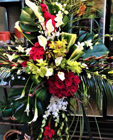 Funeral Flowers Spray from Salt Lake City best flower shop delivery